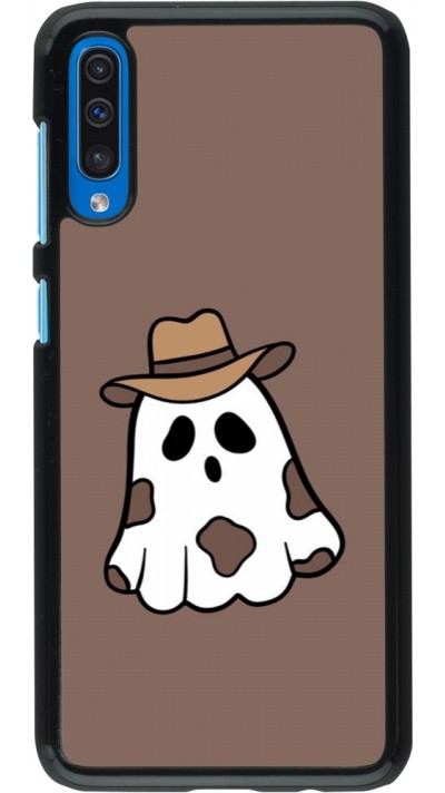 Samsung Galaxy A50 Case Hülle - Halloween 2024 cowboy ghost