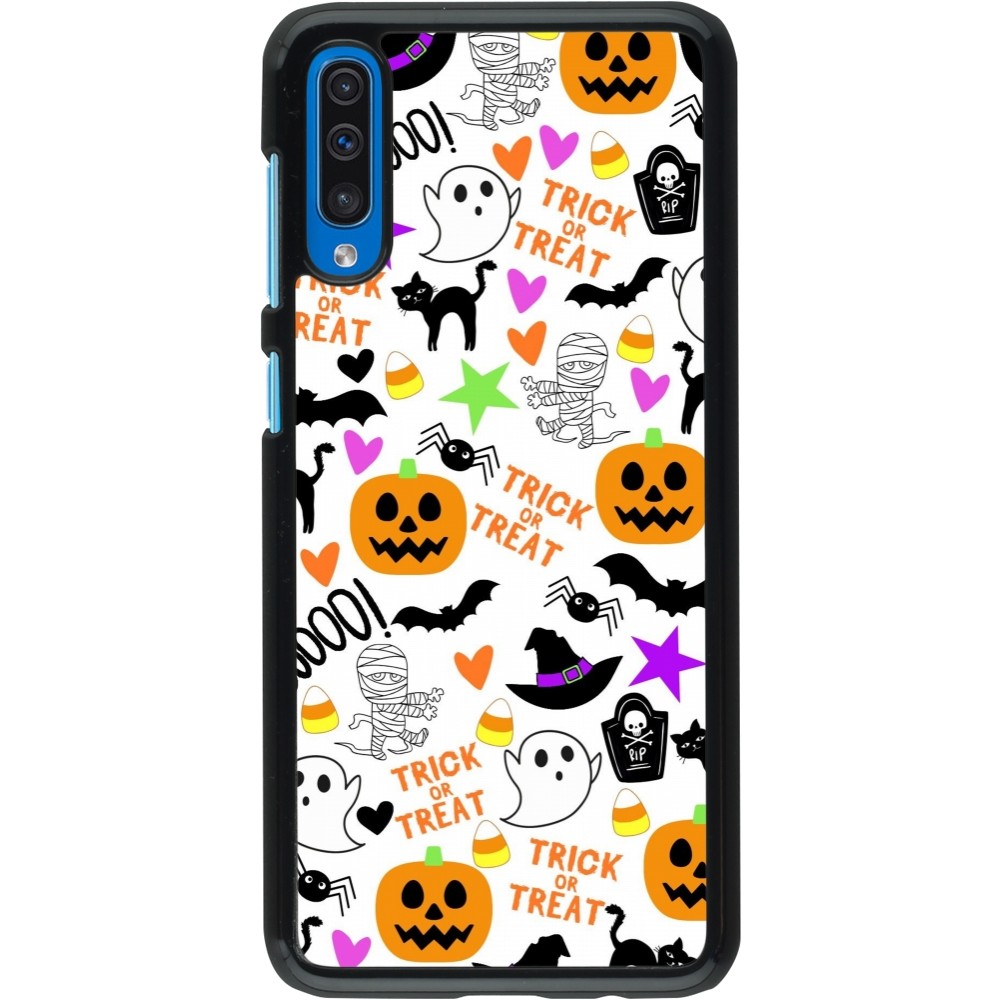 Samsung Galaxy A50 Case Hülle - Halloween 2024 trick or treat