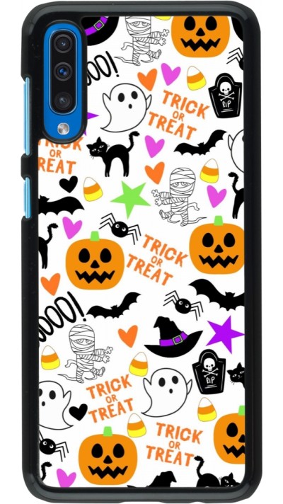 Samsung Galaxy A50 Case Hülle - Halloween 2024 trick or treat