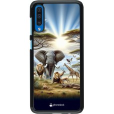 Samsung Galaxy A50 Case Hülle - Afrikanisches Wildleben