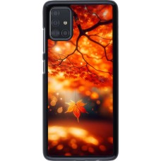 Samsung Galaxy A51 Case Hülle - Herbst Magisch Orange