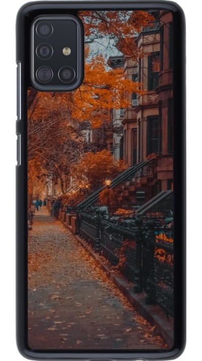 Samsung Galaxy A51 Case Hülle - Autumn 2024 city