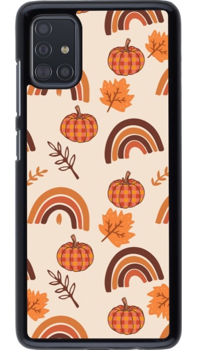 Samsung Galaxy A51 Case Hülle - Autumn 2024 rainbow