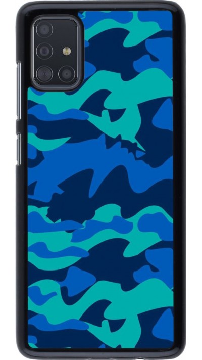 Hülle Samsung Galaxy A51 - Camo Blue