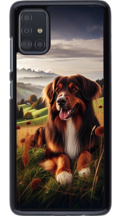 Samsung Galaxy A51 Case Hülle - Hund Land Schweiz