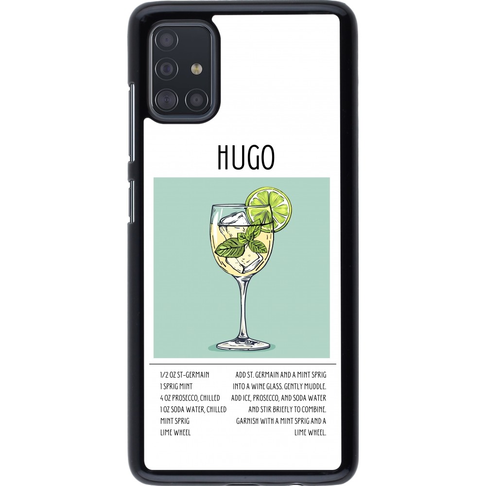 Samsung Galaxy A51 Case Hülle - Cocktail Rezept Hugo