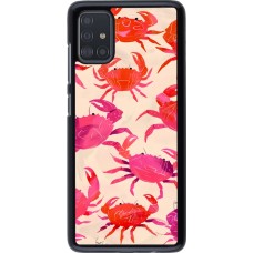 Samsung Galaxy A51 Case Hülle - Crabs Paint