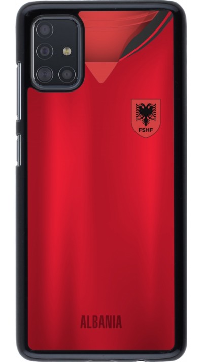 Coque Samsung Galaxy A51 - Maillot de football Albanie personnalisable