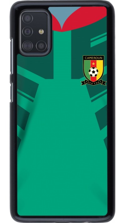 Samsung Galaxy A51 Case Hülle - Kamerun 2022 personalisierbares Fussballtrikot