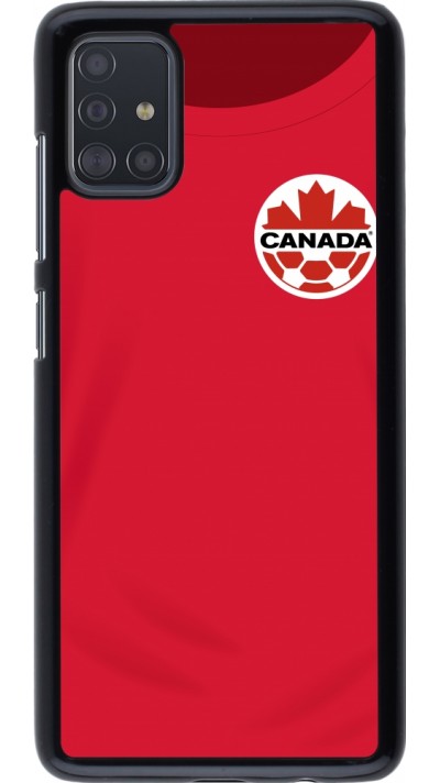 Samsung Galaxy A51 Case Hülle - Kanada 2022 personalisierbares Fussballtrikot