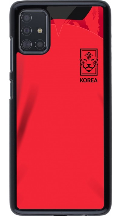 Samsung Galaxy A51 Case Hülle - Südkorea 2022 personalisierbares Fussballtrikot