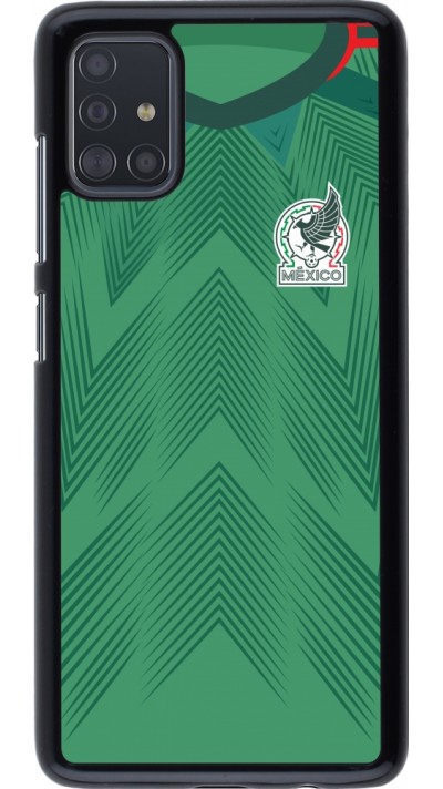 Samsung Galaxy A51 Case Hülle - Mexiko 2022 personalisierbares Fussballtrikot