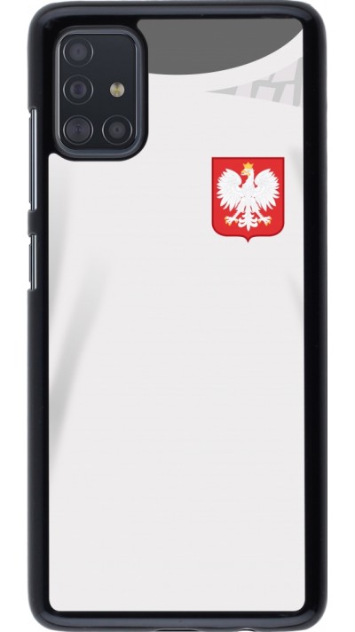 Samsung Galaxy A51 Case Hülle - Polen 2022 personalisierbares Fussballtrikot