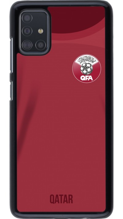 Samsung Galaxy A51 Case Hülle - Katar 2022 personalisierbares Fussballtrikot