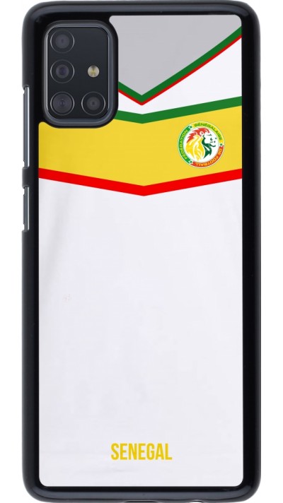 Samsung Galaxy A51 Case Hülle - Senegal 2022 personalisierbares Fußballtrikot