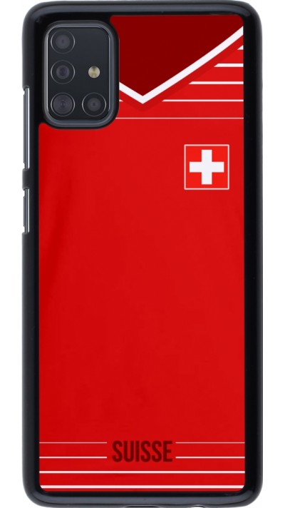 Hülle Samsung Galaxy A51 - Football shirt Switzerland 2022