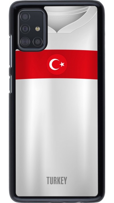 Coque Samsung Galaxy A51 - Maillot de football Turquie personnalisable
