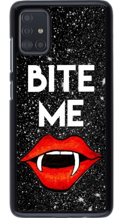 Samsung Galaxy A51 Case Hülle - Halloween 2024 bite me