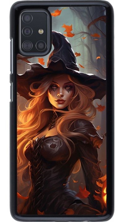 Samsung Galaxy A51 Case Hülle - Halloween 2024 sexy witch