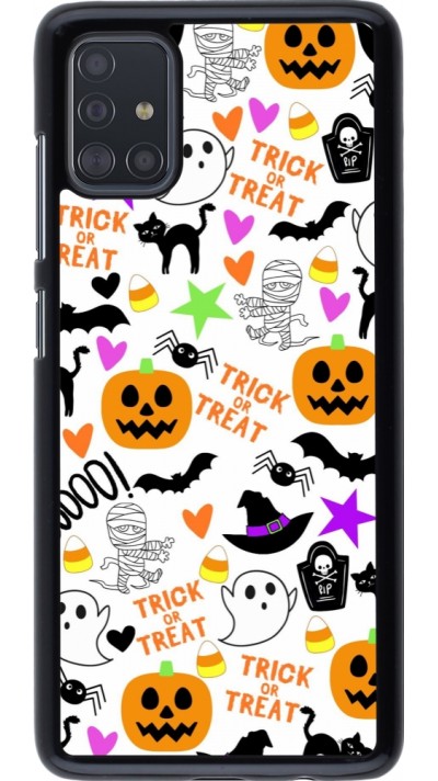 Samsung Galaxy A51 Case Hülle - Halloween 2024 trick or treat