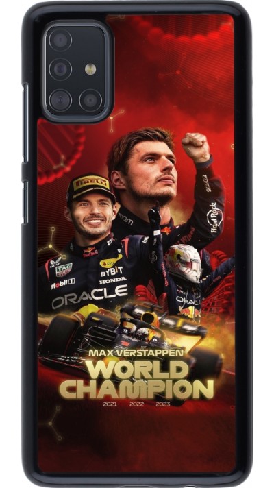 Samsung Galaxy A51 Case Hülle - Max Verstappen Champion 2023