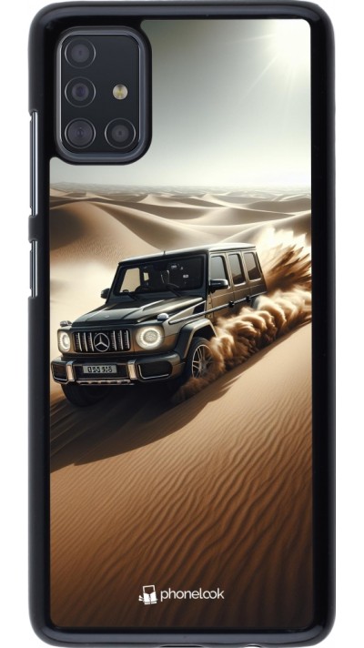 Samsung Galaxy A51 Case Hülle - Mercedes G Drift Wueste