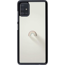 Samsung Galaxy A51 Case Hülle - Mini Regenbogen Minimal