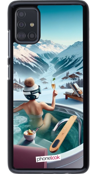 Samsung Galaxy A51 Case Hülle - Berg Glamour Whirlpool