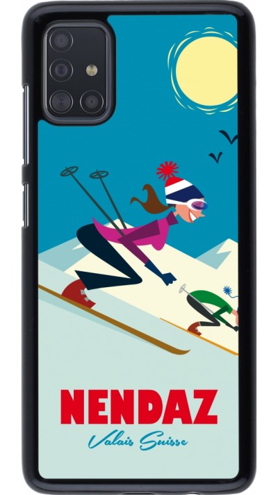 Coque Samsung Galaxy A51 - Nendaz Ski Downhill