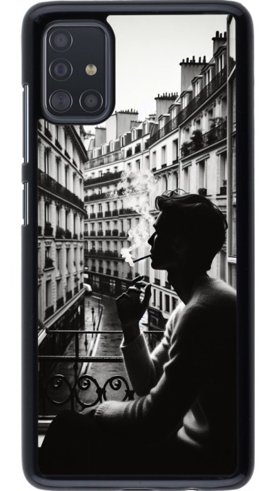 Samsung Galaxy A51 Case Hülle - Parisian Smoker