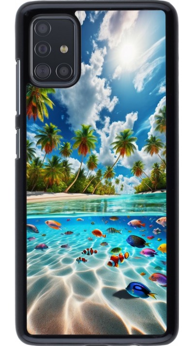 Samsung Galaxy A51 Case Hülle - Strandparadies