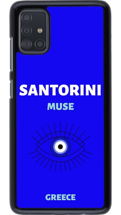 Samsung Galaxy A51 Case Hülle - Pop Summer Destination Santorini