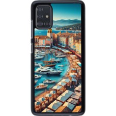 Samsung Galaxy A51 Case Hülle - Saint-Tropez Strand