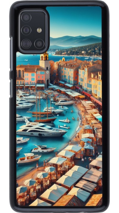 Samsung Galaxy A51 Case Hülle - Saint-Tropez Strand