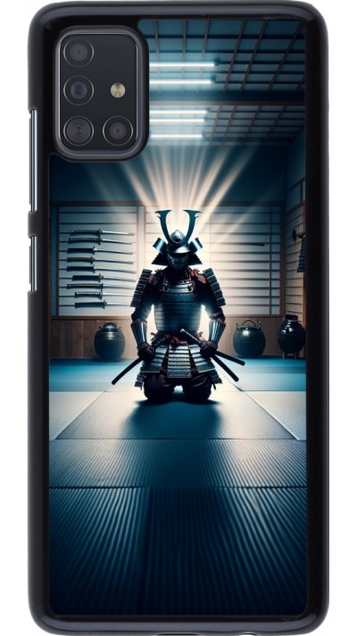 Samsung Galaxy A51 Case Hülle - Samurai im Gebet