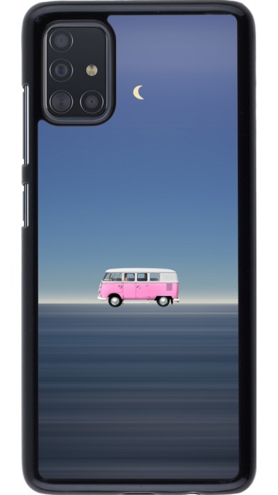 Samsung Galaxy A51 Case Hülle - Spring 23 pink bus