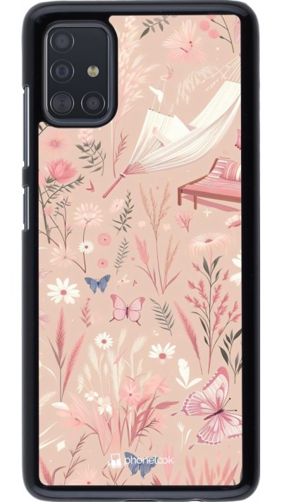 Samsung Galaxy A51 Case Hülle - Sommer Pastellmuster