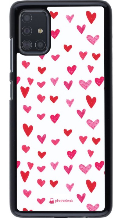 Hülle Samsung Galaxy A51 - Valentine 2022 Many pink hearts