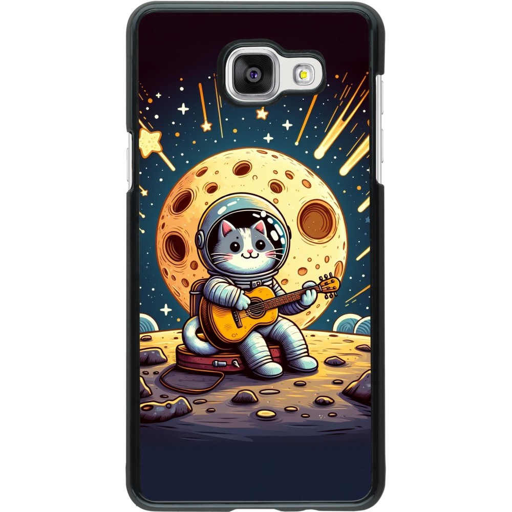 Samsung Galaxy A5 (2016) Case Hülle - AstroKatze RockMond