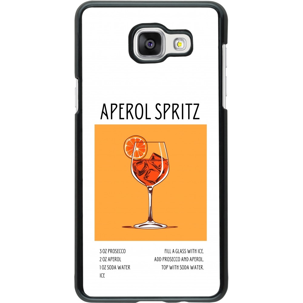 Samsung Galaxy A5 (2016) Case Hülle - Cocktail Rezept Aperol Spritz