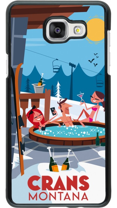 Samsung Galaxy A5 (2016) Case Hülle - Crans-Montana Mountain Jacuzzi