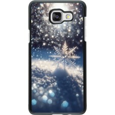 Samsung Galaxy A5 (2016) Case Hülle - Schneeflocke Solar Glanz