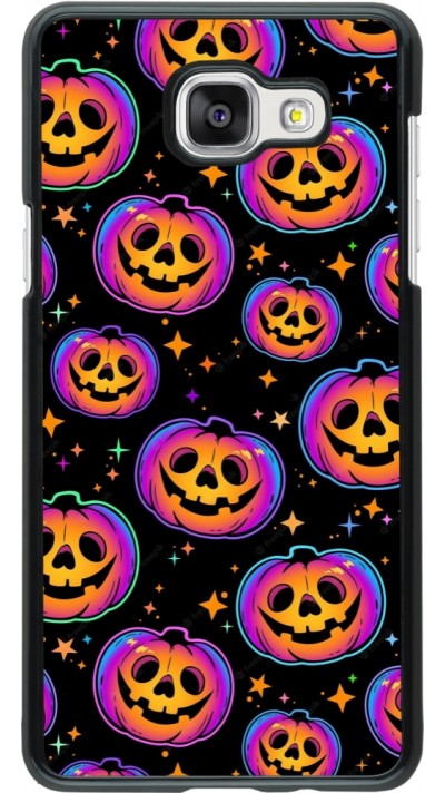 Samsung Galaxy A5 (2016) Case Hülle - Halloween 2024 rainbow pumpkins