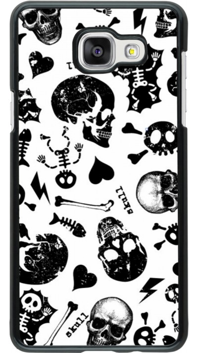 Samsung Galaxy A5 (2016) Case Hülle - Halloween 2024 skeleton mix