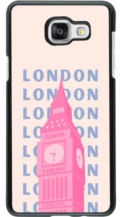 Samsung Galaxy A5 (2016) Case Hülle - London Pink Print