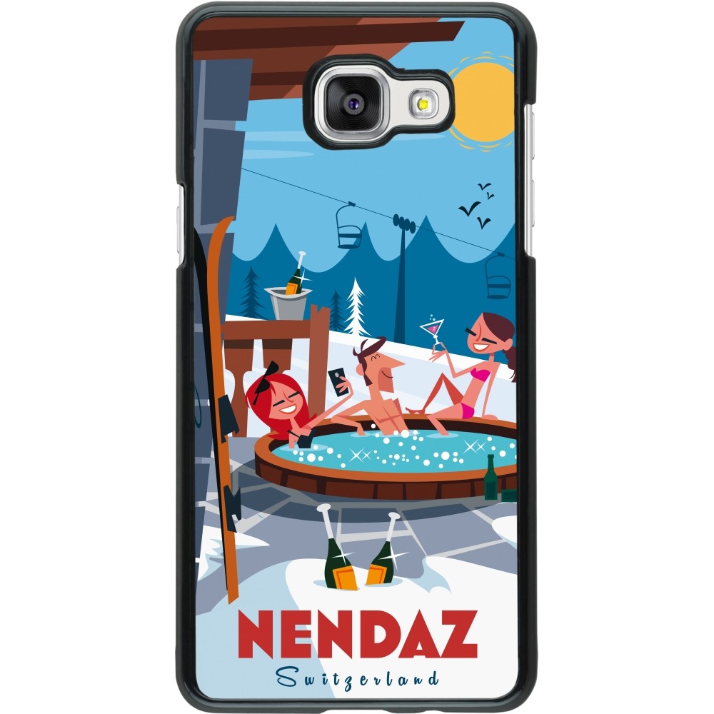 Samsung Galaxy A5 (2016) Case Hülle - Nendaz Mountain Jacuzzi