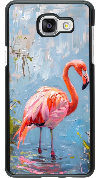 Samsung Galaxy A5 (2016) Case Hülle - Paint Flamingo