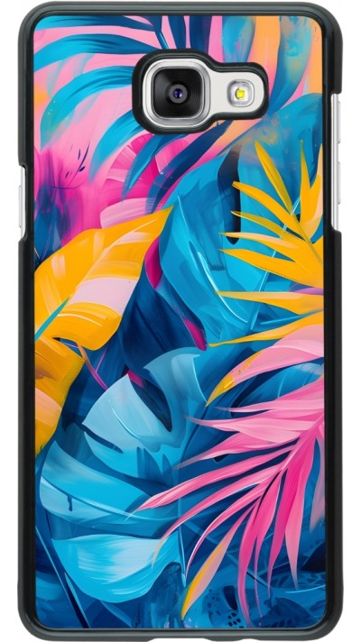 Samsung Galaxy A5 (2016) Case Hülle - Palms Blue