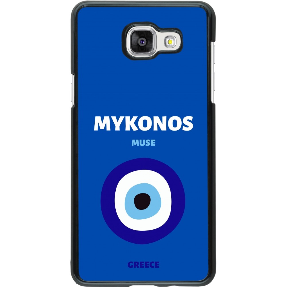 Samsung Galaxy A5 (2016) Case Hülle - Pop Summer Destination Mykonos