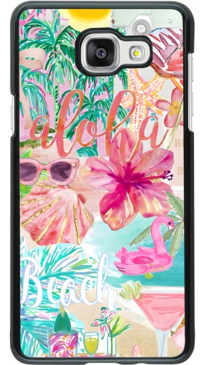 Samsung Galaxy A5 (2016) Case Hülle - Preppy Collage Aloha